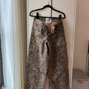 Damson Madder Leopard Print Jeans